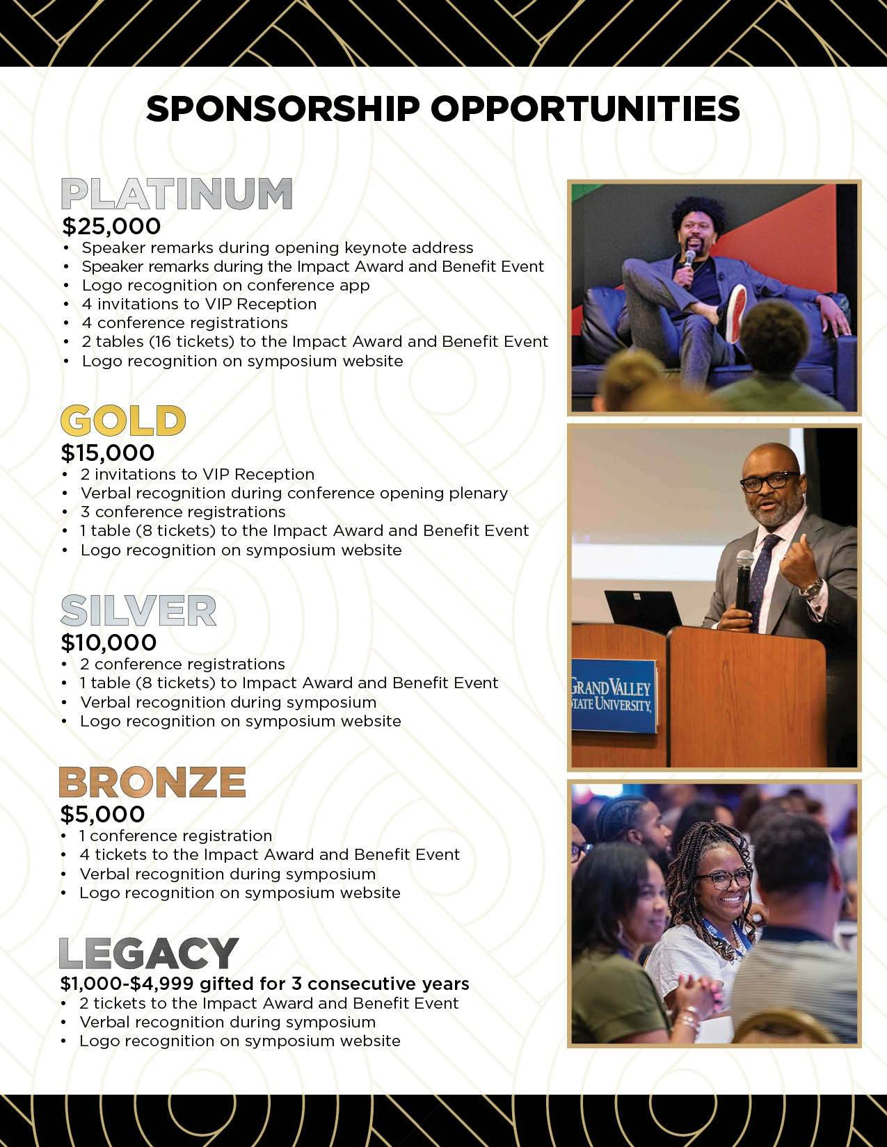 Sponsorship Opportunities